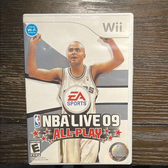 NBA Live 09 All-Play Wii Game - Picture 1 of 3